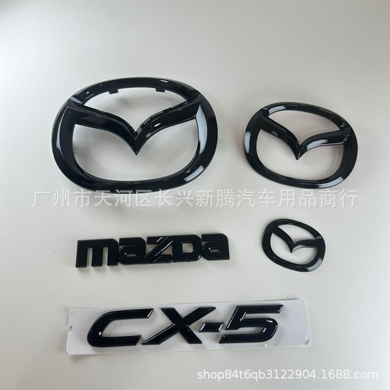 Suitable for Mazda CX-5 mid-grid logo, front logo, CX5 front logo, grille logo, new original accessories