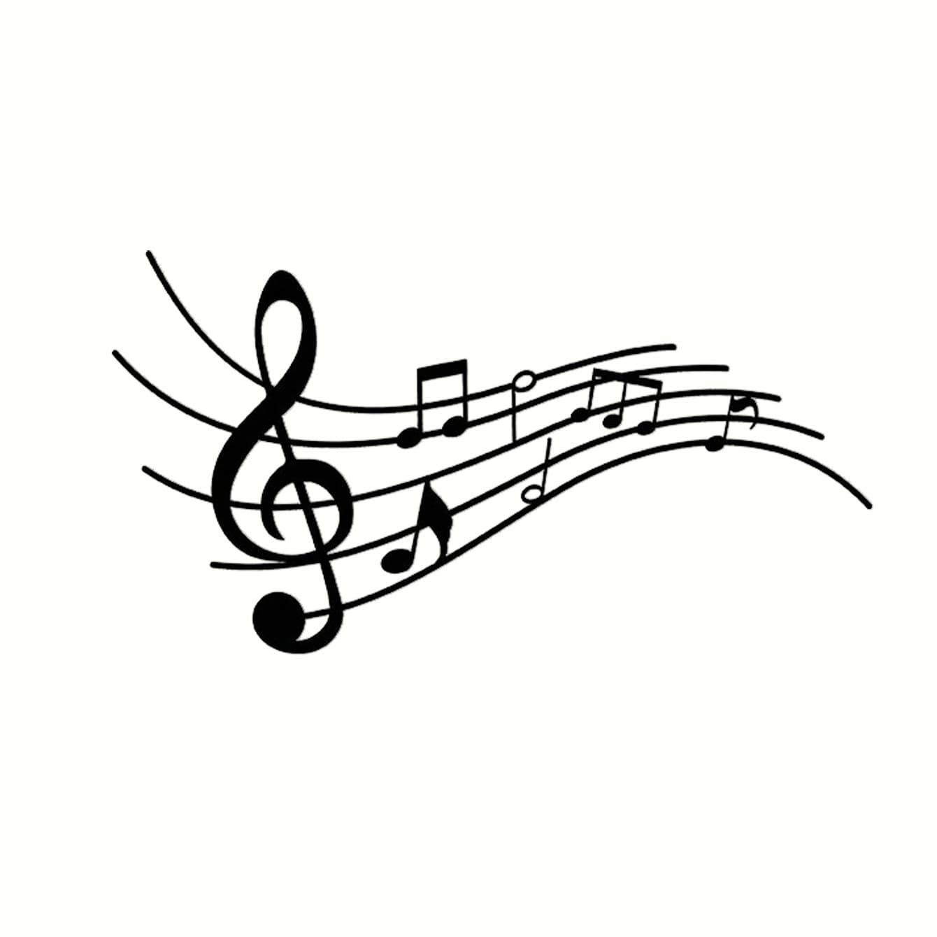 Iron music note sign metal music wall decoration modern music note eBay cross-border exclusive dropshipping