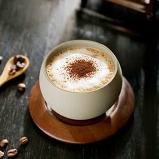 Vintage Ceramic Coffee Cup & Saucer Set, Latte Art Cup, Cappuccino Cup, Japanese Ins Style Afternoon Tea Cup 300ml
