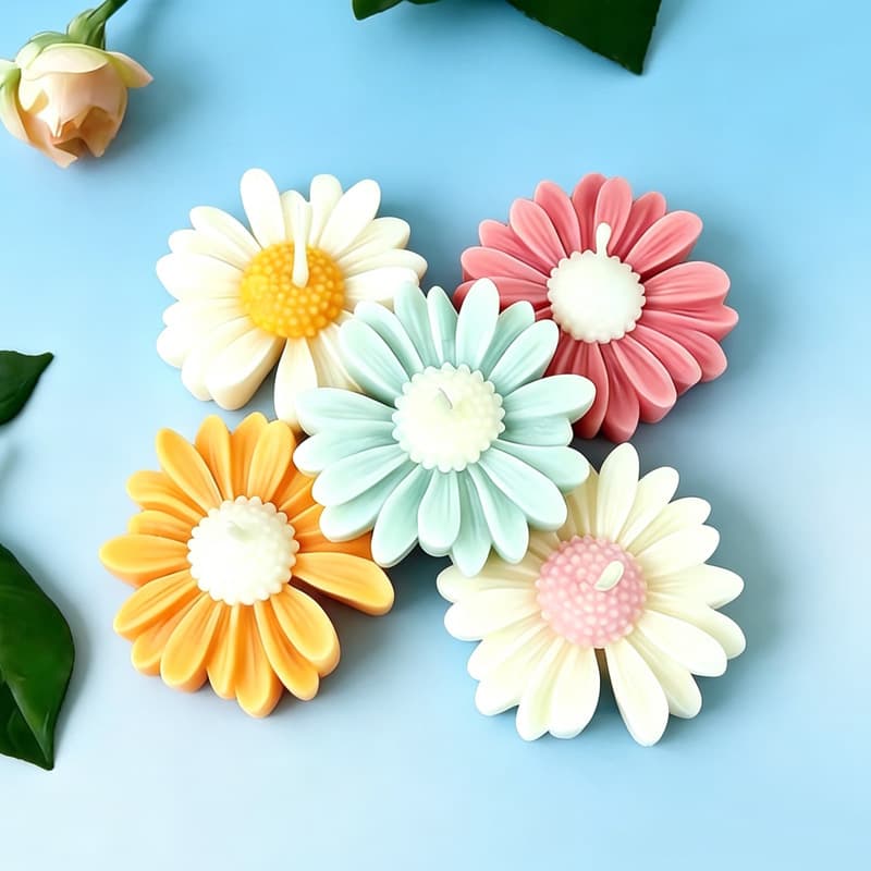 Sunflower Daisy Sunflower Car Aromatherapy Candle Handmade DIY Phone Case Silicone Mold Decoration