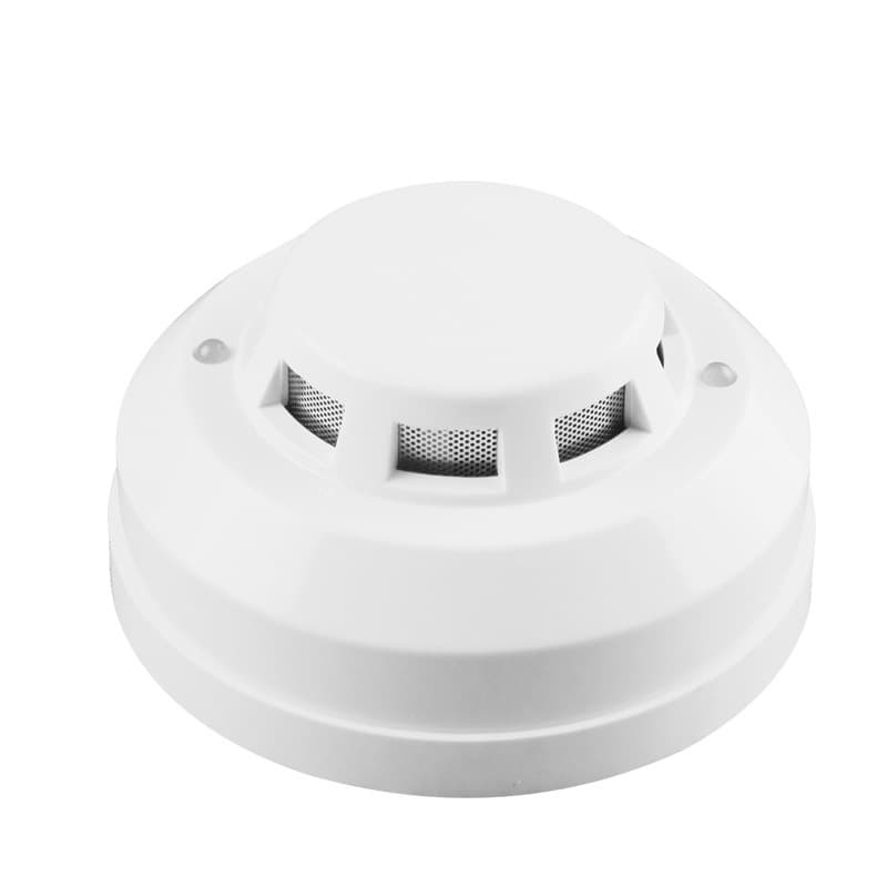 12V24V wired smoke detector wired smoke detection photoelectric networked smoke alarm detector