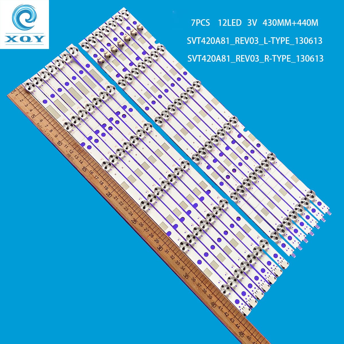 Compatible with Toshiba 42L7453RB and 42L7453D LED strips SVT420A81_REV03_R-TYPE_130613