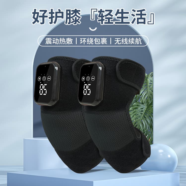 New Electric Heating Knee Pad with Heat Therapy, Vibration Massage, Warmth Retention for Cold Weather, Knee Arthritis Relief, Knee Joint Massager