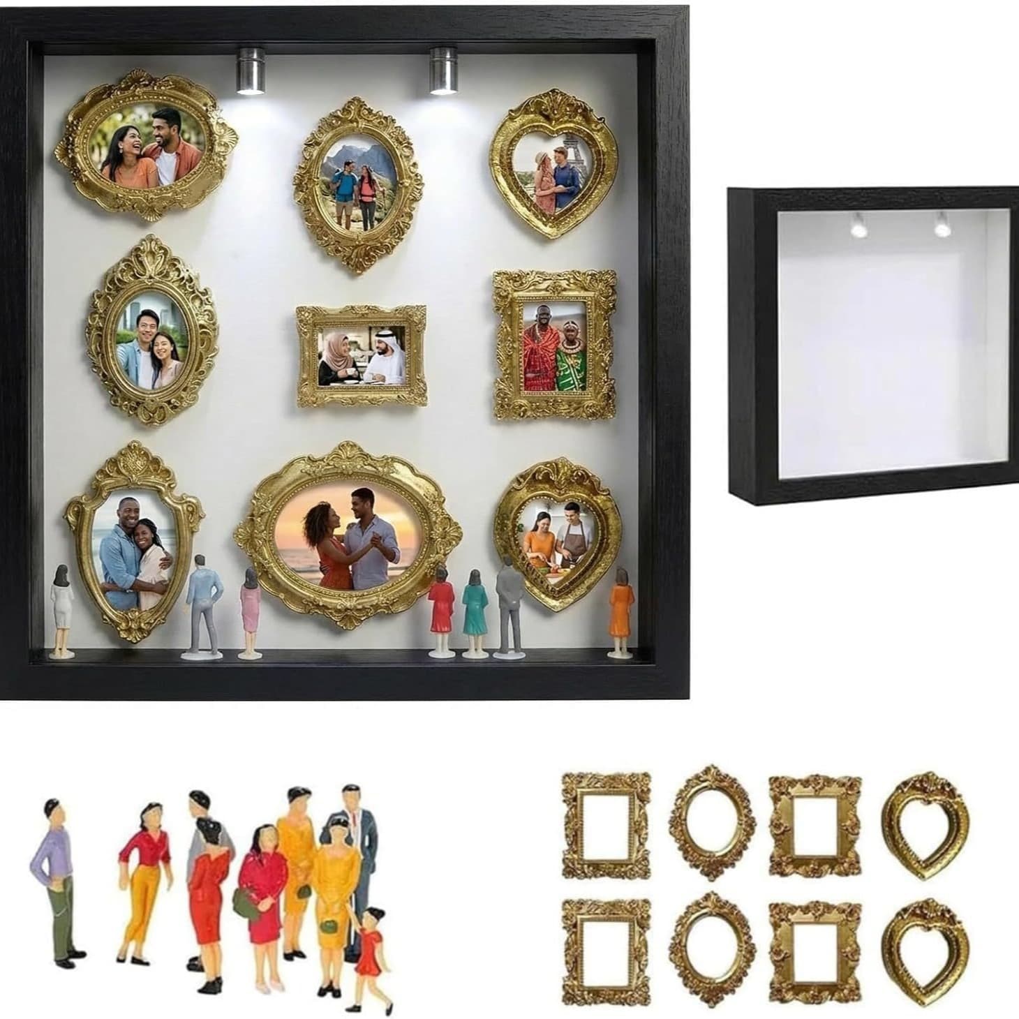 Cross-border Museum Frame DIY Mini Museum Silhouette Box