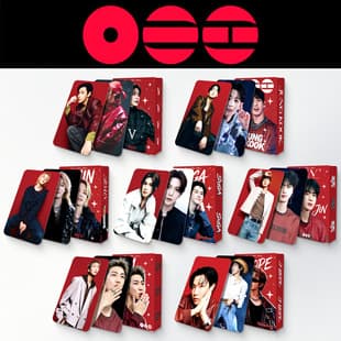 55 BTS BTS Photocards Kim Taehyung Jungkook Solo Comeback Collectible Cards Lomo Cards