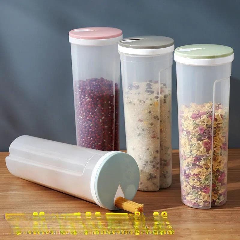 Kitchen Pasta Storage Container Noodle Organizer Cereal Grain Storage Jar Food Canister
