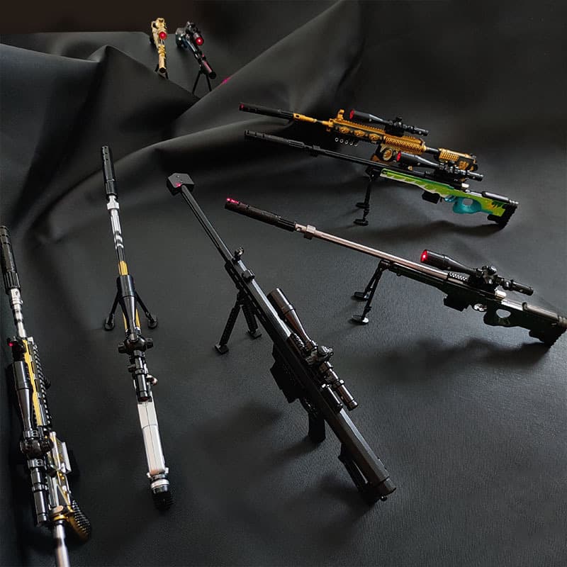 Surrounding PlayerUnknown's Battlegrounds M416 Gold Lion Life Oath QBU Monochrome SKS Black Gold Barrett Black