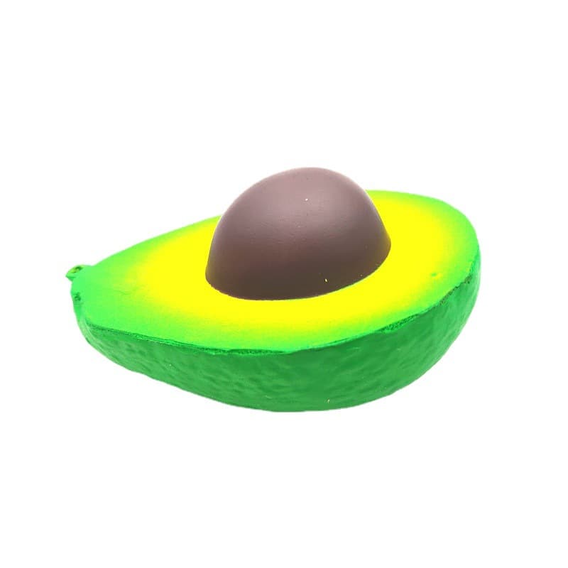 Squishy New Slow Rebound Toy, Avocado PU Simulated Avocado Stress Relief Toy