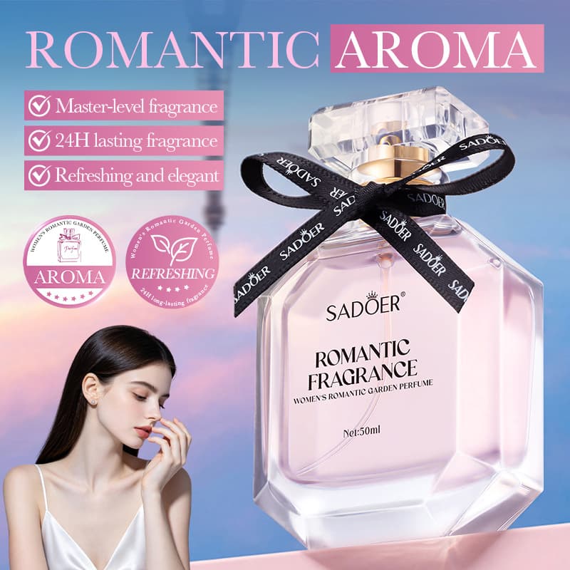 SADOER Women's Romantic Garden Perfume, Light Fragrance, Long-Lasting, Date Night, High-End Perfume for Cross-Border Sales