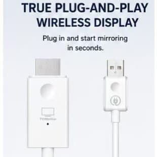 ANYCAST GEN2 Point-to-Point HDMI Screen Mirroring Dongle 5G Wireless Screen Mirroring P2P 1080P