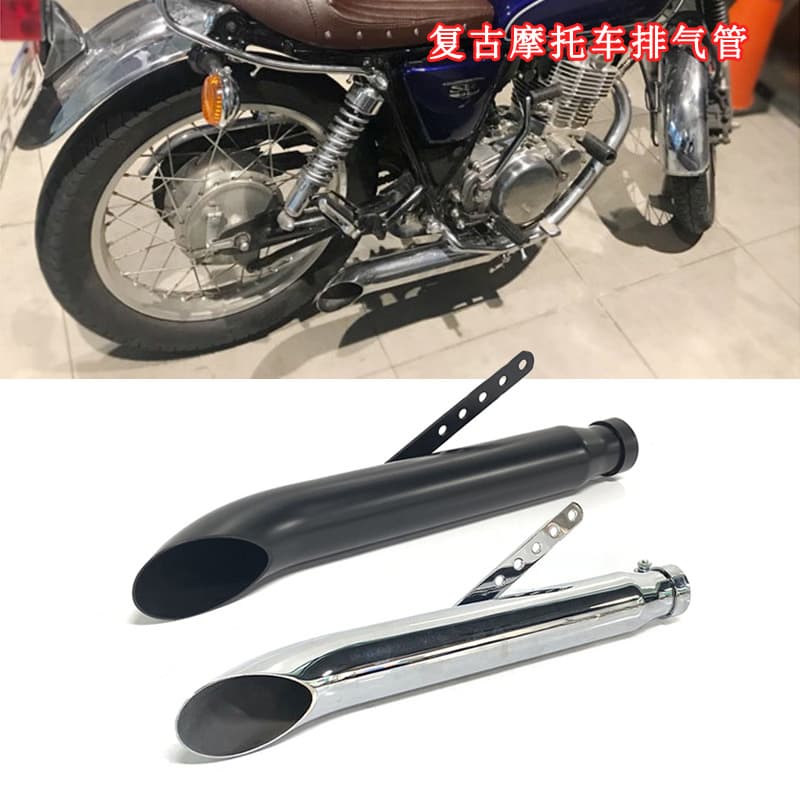 Hot-Selling Retro Motorcycle Exhaust Pipe Modification Harley Prince Earth Eagle King Direct Exhaust Pipe Modification Muffler