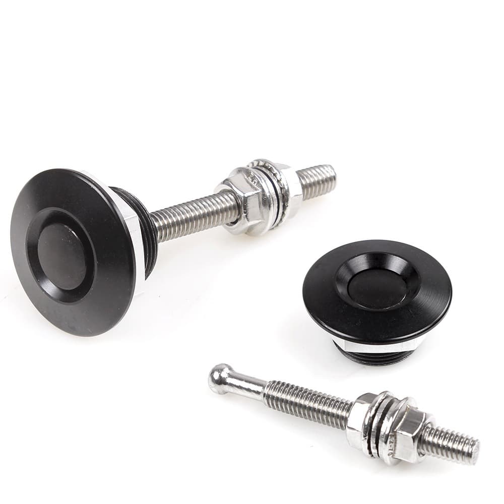Car Hood Lock Racing Small Engine Hood Lock 30mm Anti-Theft Hood Lock 53mm Screw
