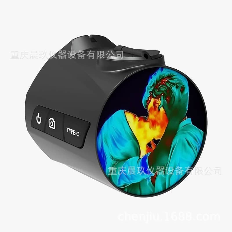 Cross-border Mini2 Micro Handheld Mini Touchscreen Infrared Thermal Scope Outdoor Night Vision Magnifier Crosshair Sight