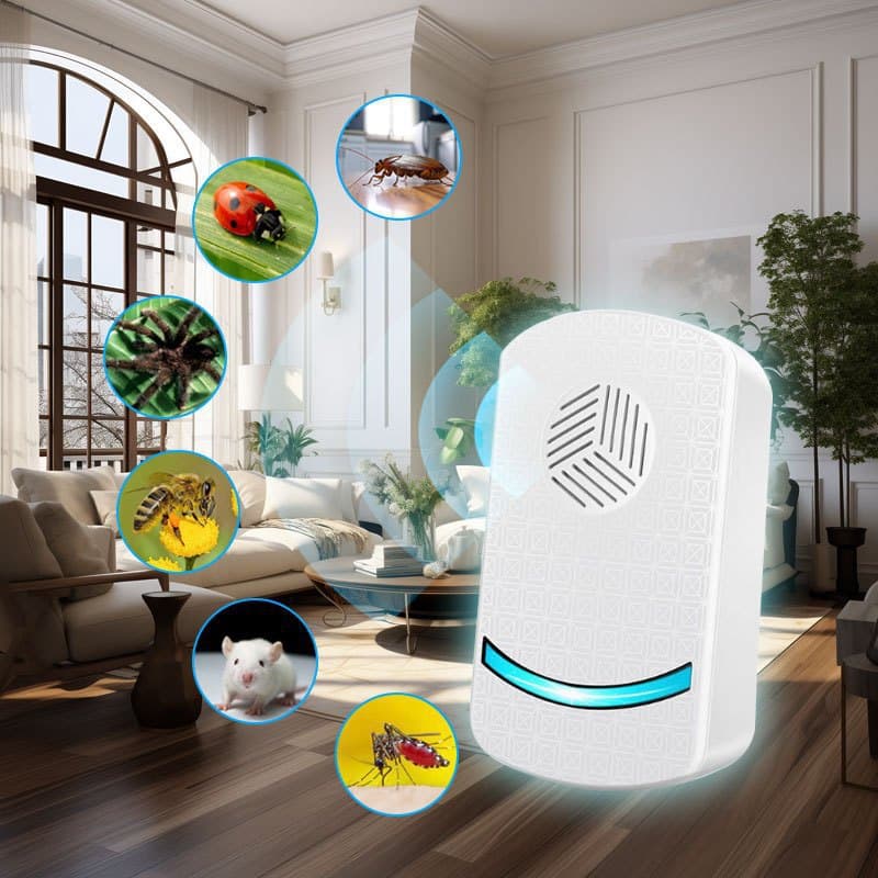 2026 New Cross-border Drop Shipping Ultrasonic Rodent Repeller