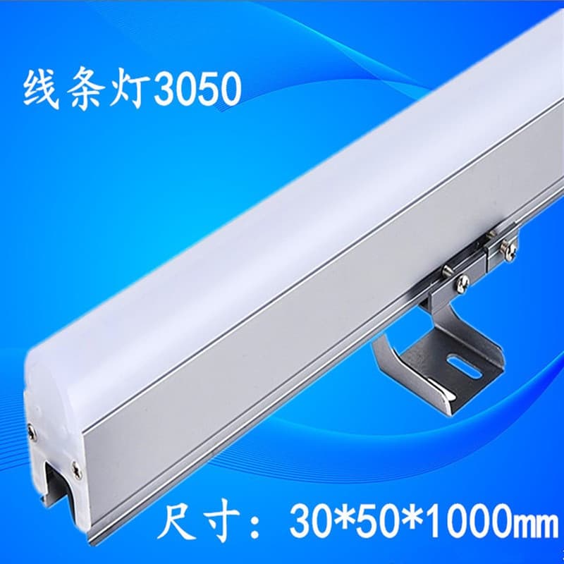 LED acrylic line light outline light guardrail tube line light external control colorful line light source manufacturer