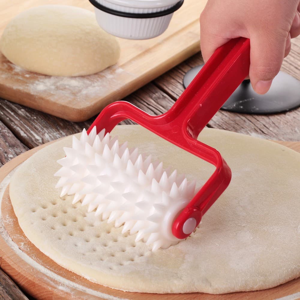 Hot Selling Home Dough Docker Bread Rolling Pin Pizza Dough Docker Pie Piercer Needle Tool