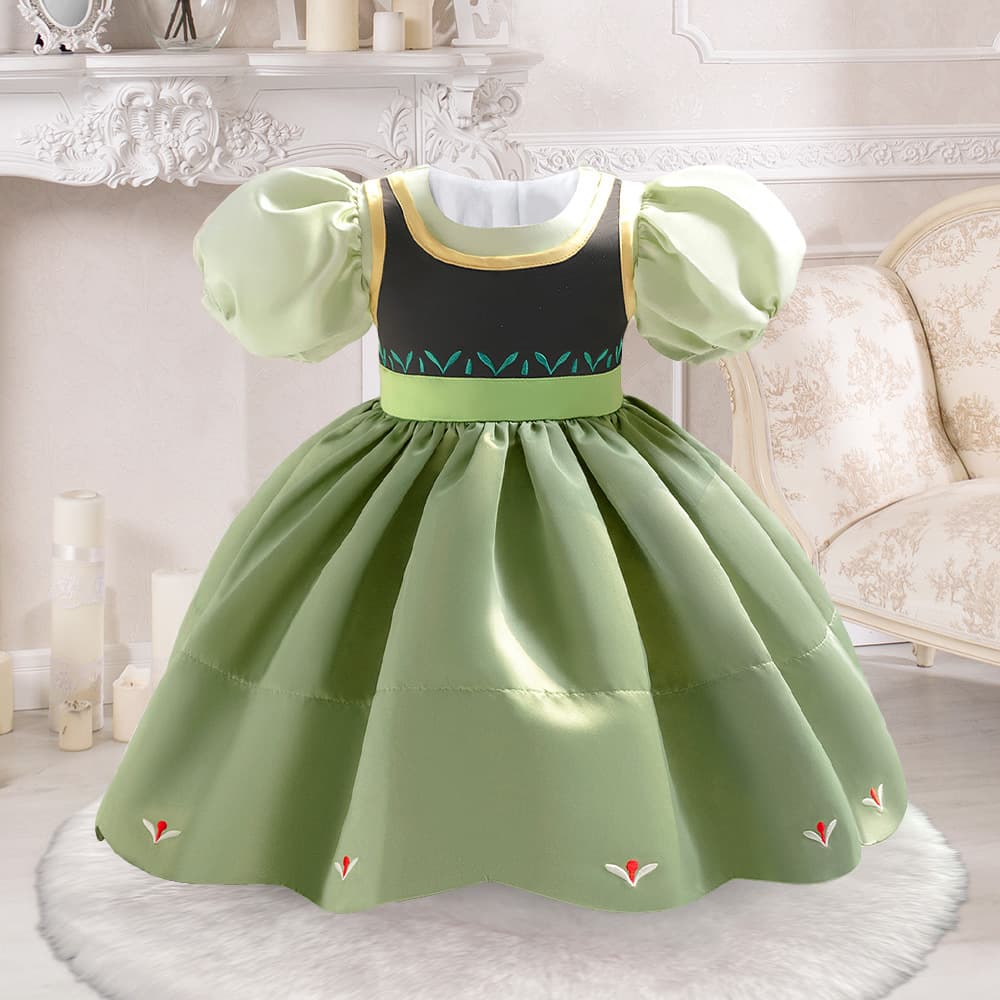 Frozen Anna Princess Dress Girls Dress Children's First Birthday Party COS Dress Dress