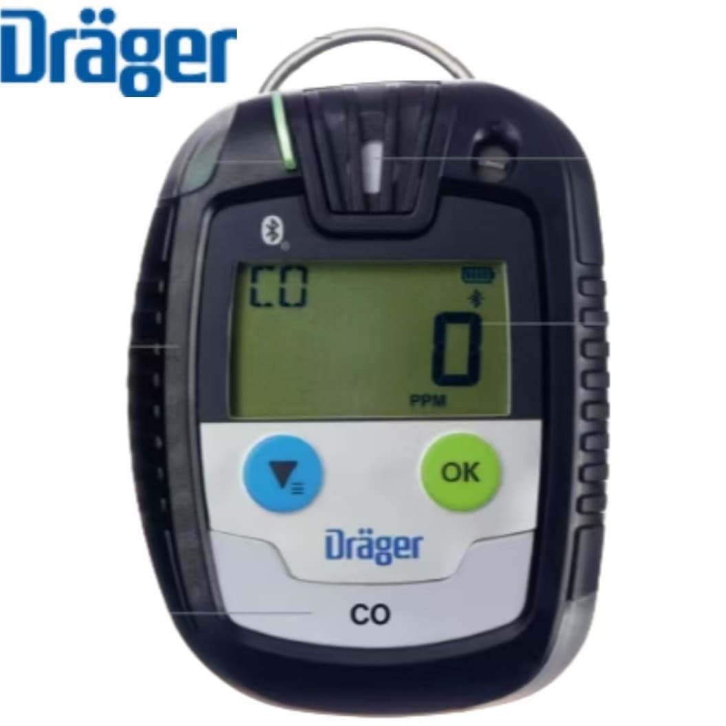 German Dräger Pac6500 H2S Hydrogen Sulfide Gas Detector Single Gas Detector