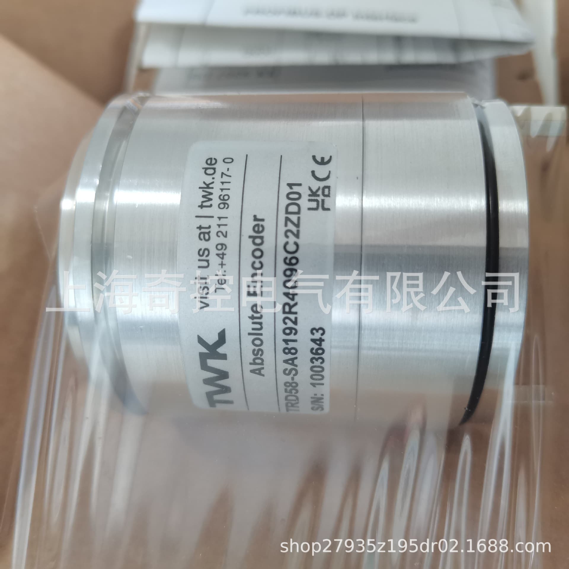 Standard series model TWK SWF15B-FK-01 15-meter draw-wire box encoder