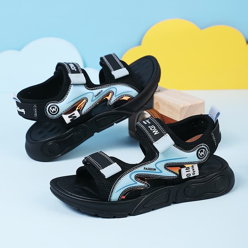 Boys Shoes Children's Sports Sandals 2026 Summer New Fashion Toddler Big Kid Open-Toe Sandals Boys Beach Shoes