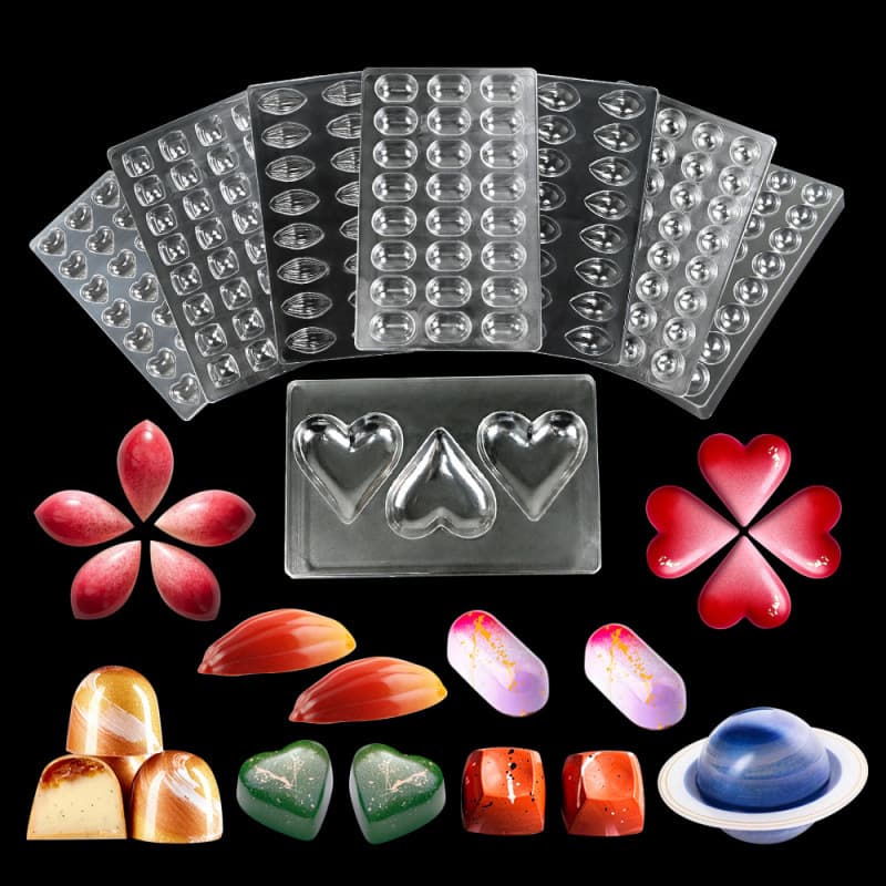 World Cup Football Chocolate Plastic Mold, Champagne Wine Smash Cake Mold, Knock-Knock Baking Tool
