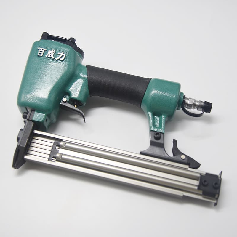 Woodworking Baiweili F30 Straight Nail Gun Baiweili 1013J Staple Gun for Decoration and Wood Pallet Nailing Pneumatic Air Tool