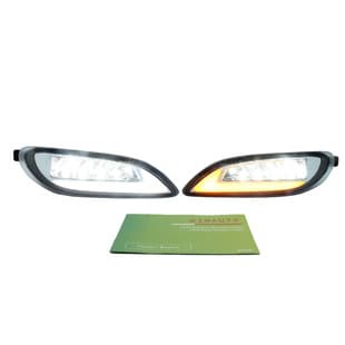 For Camry 2004-09 LED Daytime Running Light Fog Light with Turn Signal DRL