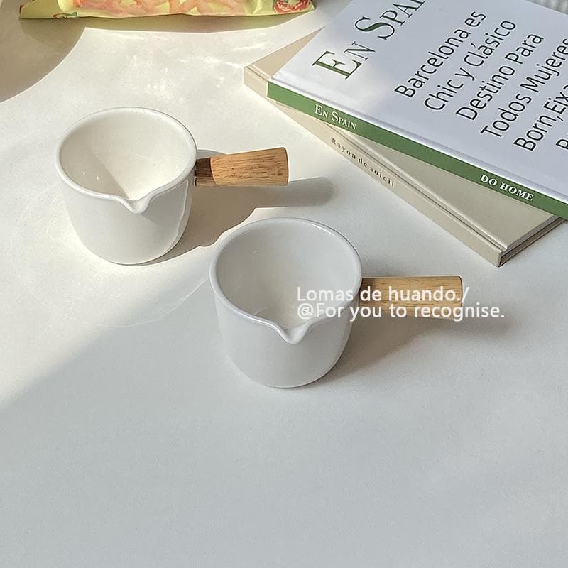 OCHO VENADO Mini Milk Jug with Handle, Milk Jar, Sauce Bowl, Coffee Set