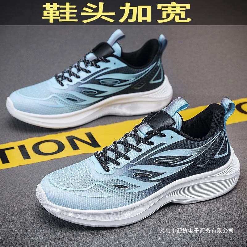 Large Size Men's Flyknit Running Shoes 50 Lightweight Yeezy Shoes 49 Wide Width Extra Comfort Breathable Mesh Shoes 48