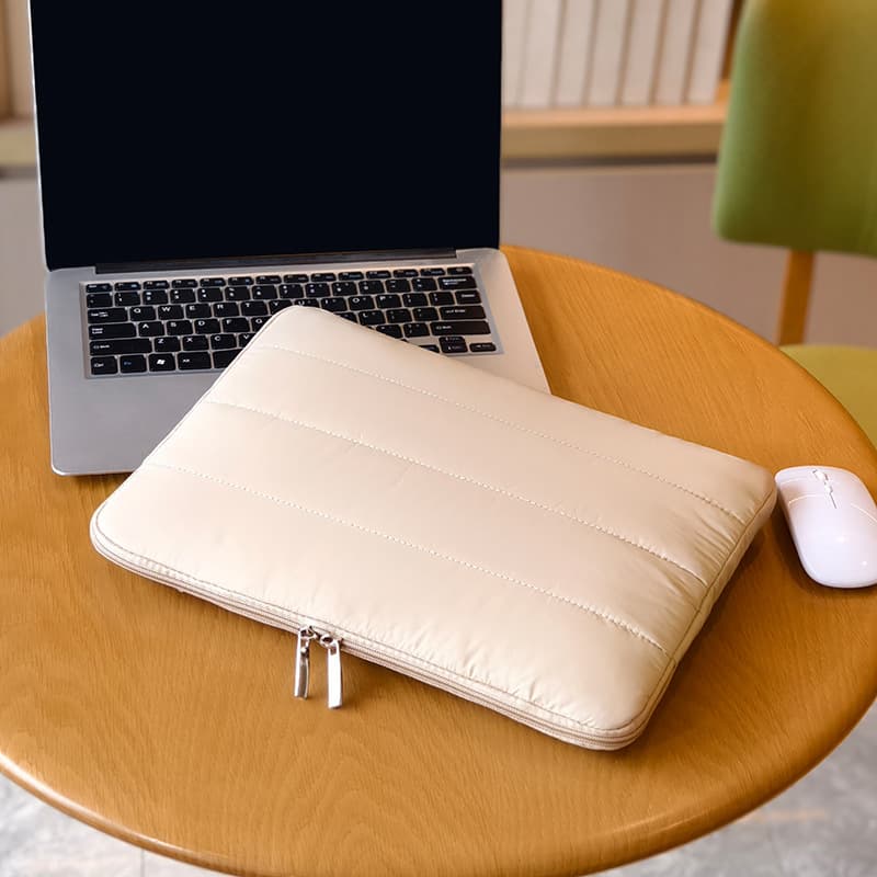 New cross-border casual fresh fluffy notebook/laptop sleeve, computer storage bag, tablet protective case