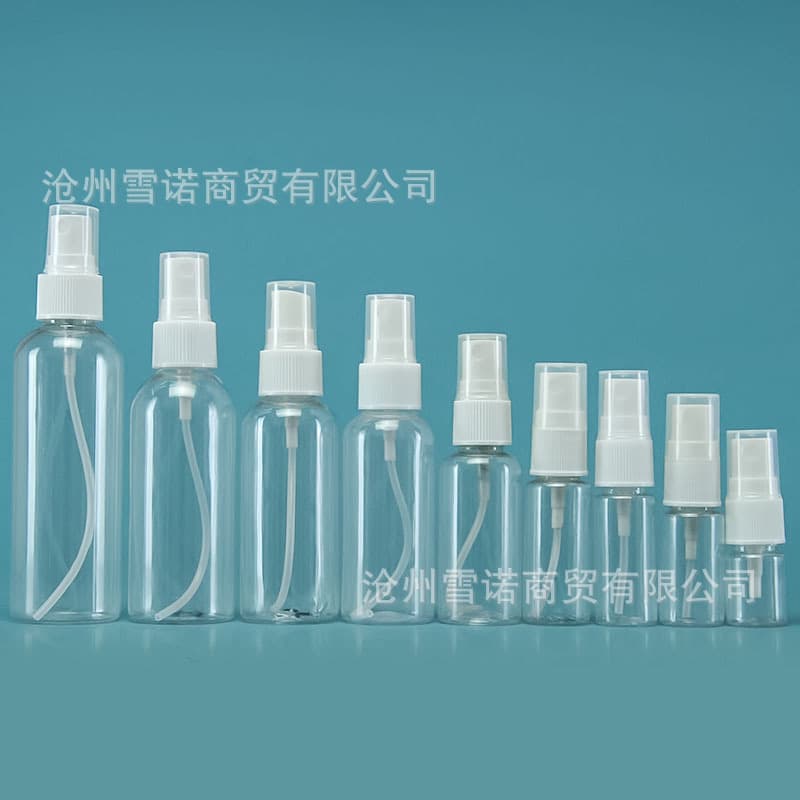 10ml 30ML transparent spray bottle side spray spray bottle PET plastic small spray bottle 100ml spray bottle bottle