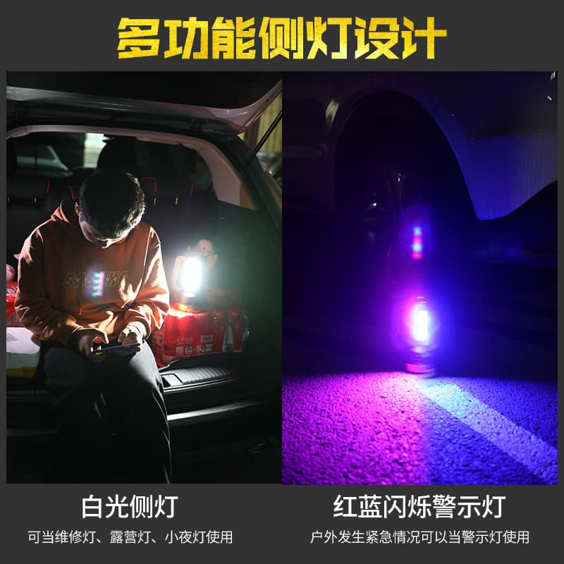 High-Power Outdoor Bright Long-Range Searchlight Handheld Flashlight Super Bright Portable Household Waterproof for Camping