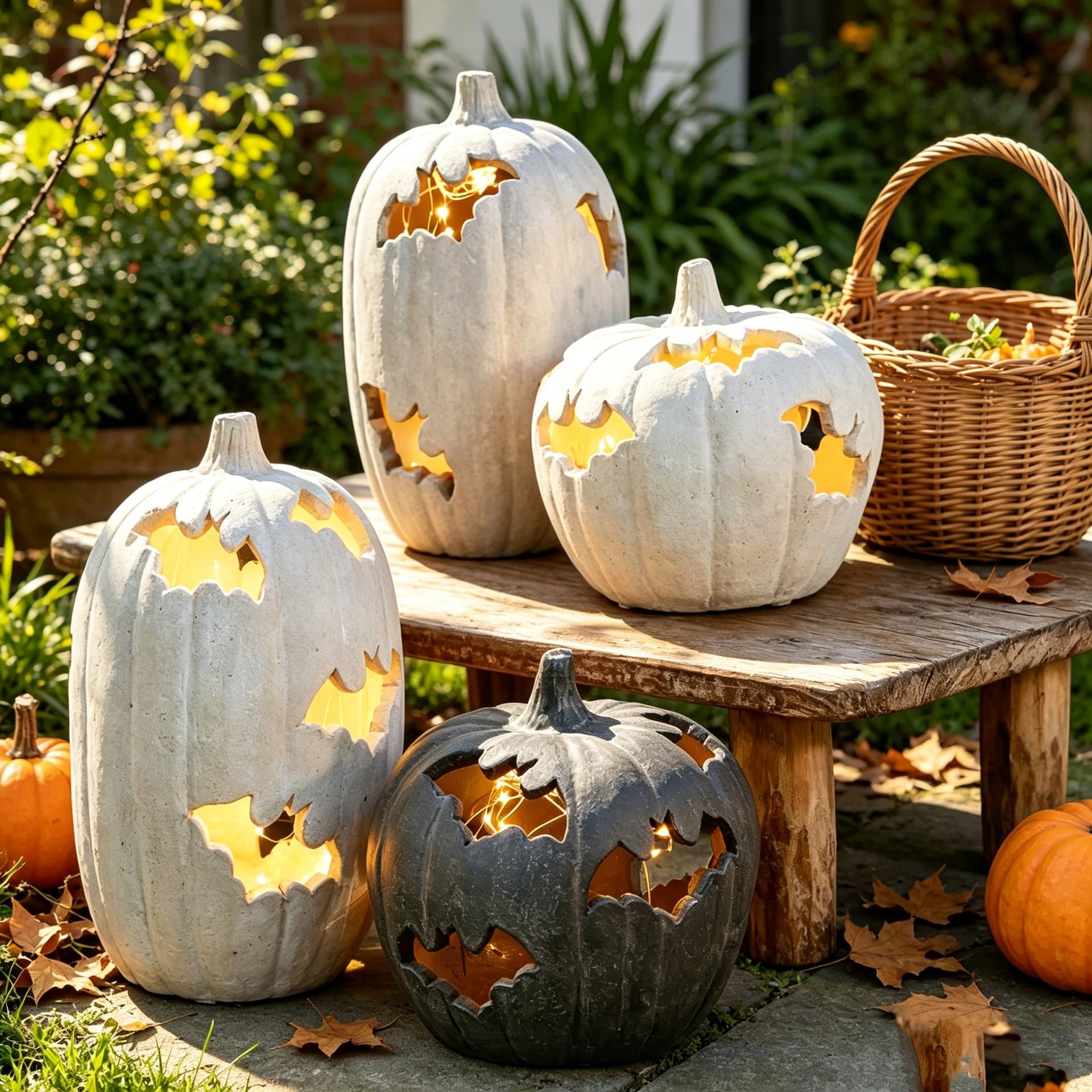 Halloween Decoration Pumpkin Light for Shopping Mall, Hotel, Outdoor Scene Setup, Glowing Prop, Expressive Large Pumpkin Ornament