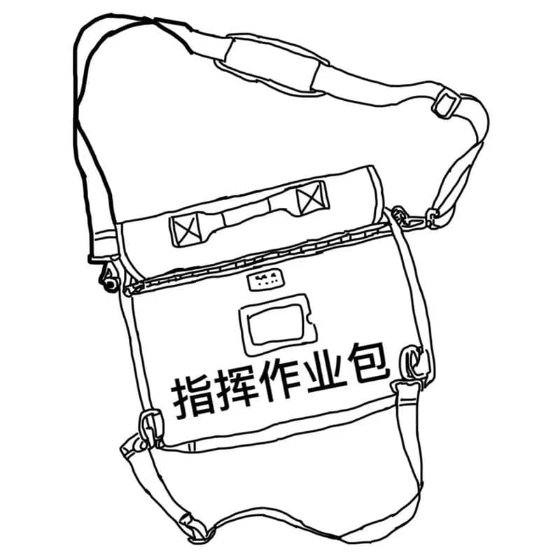 Camouflage Duty Bag New Command Duty Bag Tactical Training Bag Outdoor Shoulder Crossbody Bag Drawing Tool Bag