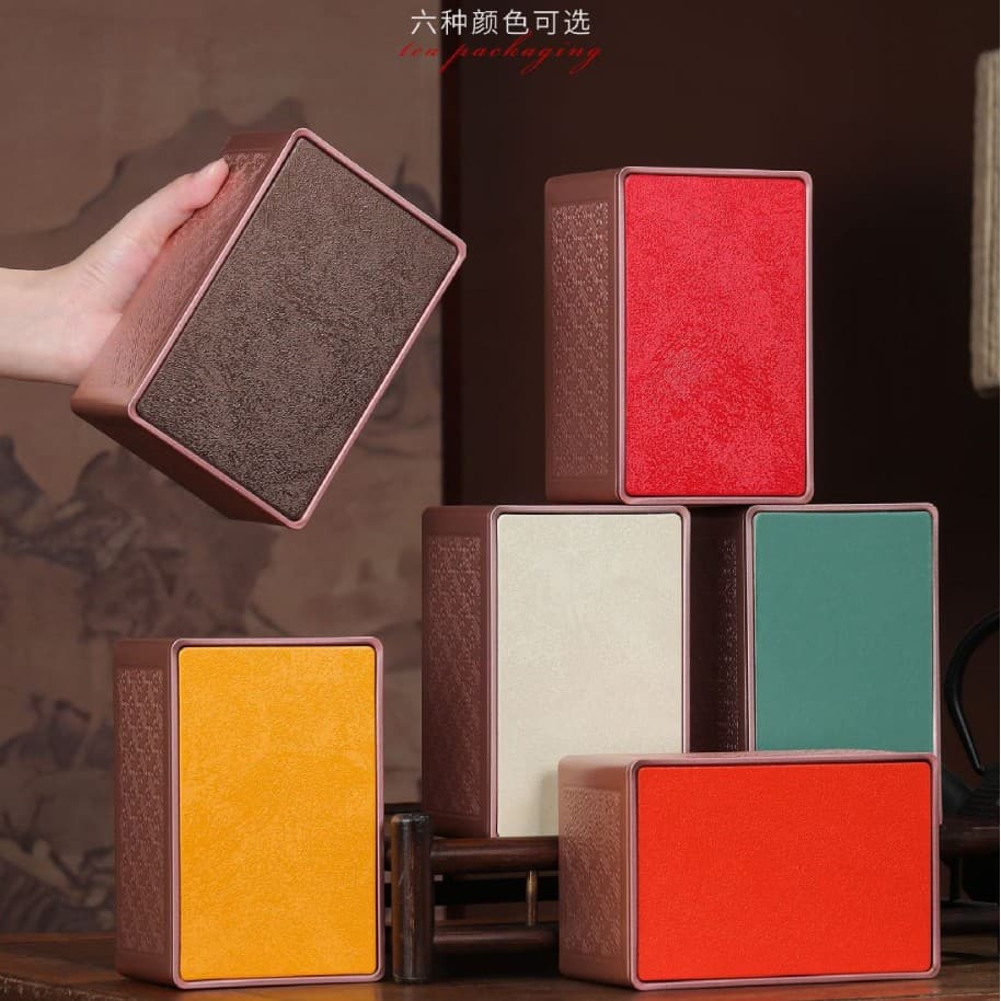 Square tin box, wedding metal packaging box, tin tea canister, candy box, new design for Spring 2025.