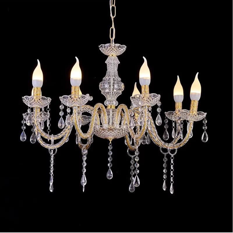 New wedding acrylic crystal chandelier ceremony pavilion wedding props banquet hall decoration cross-border wedding hall chandelier