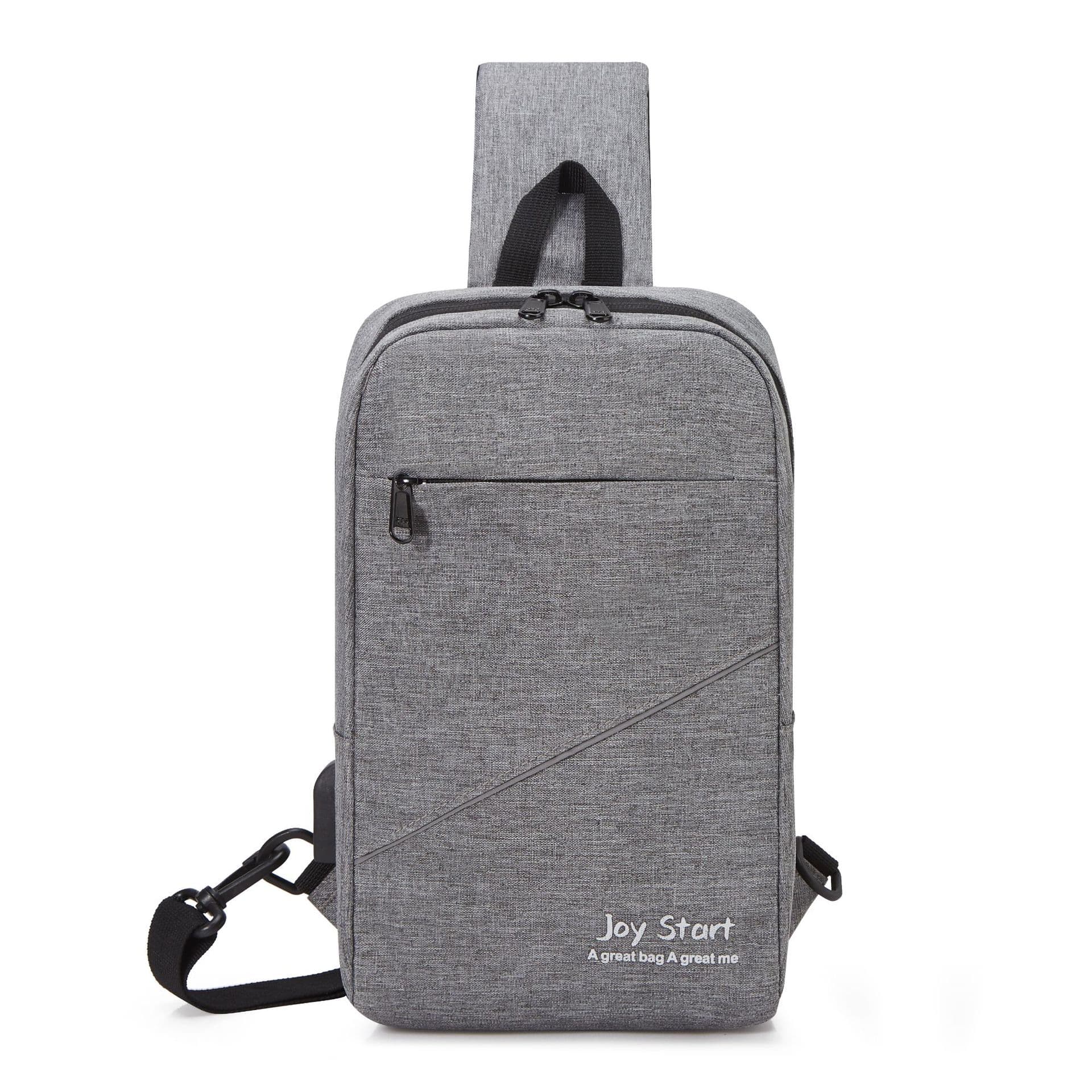 New Men's Casual Chest Bag 2025 Fashion Korean Style Crossbody Sling Bag Minimalist Chest Pack for Travel