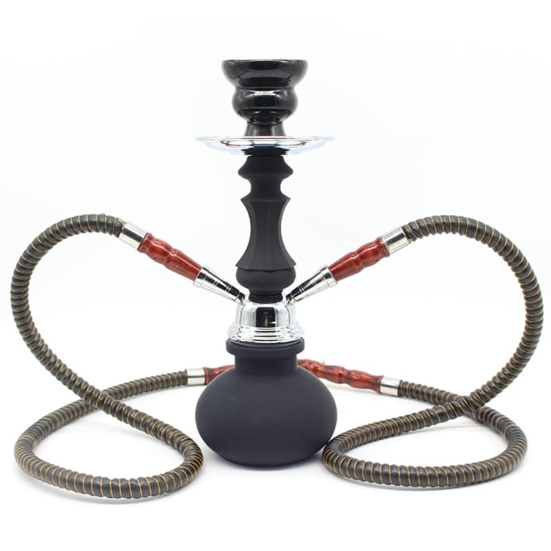 Cross-border Stock Arabic Hookah Acrylic Glass Pipe Full Set Accessories Shisha Hookah