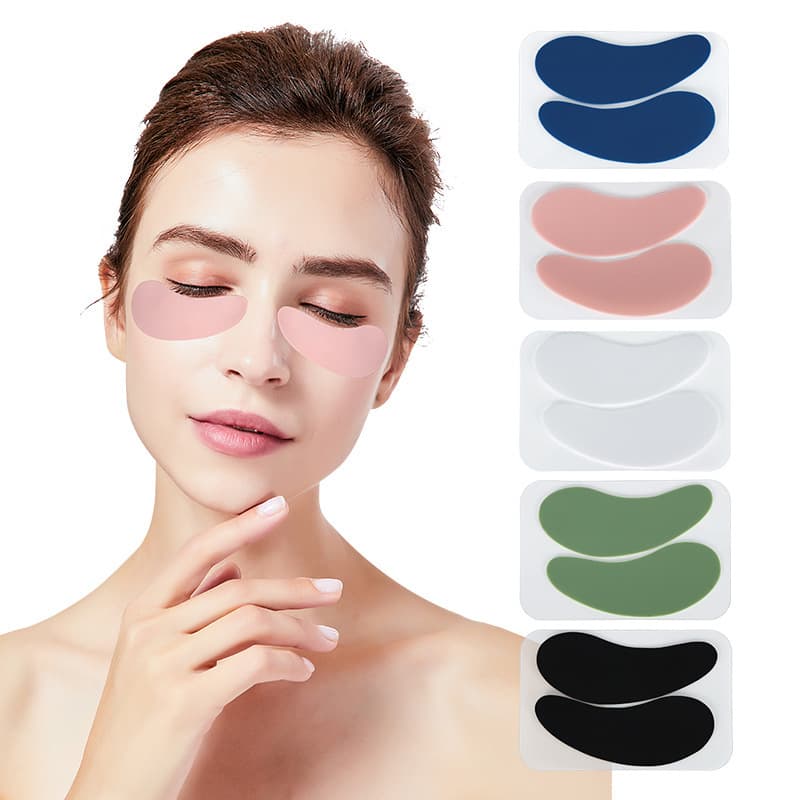 Cross-Border New Style Silicone Eye Patches, Washable Silicone Eyelid Patches, Lifting and Firming Eye Patches, Reusable Eye Masks