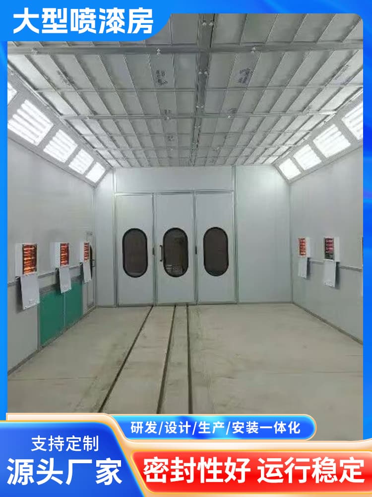 Chuangke Automotive Paint Booth Energy-Saving Baking Room Standard Luxury Body Repair Spray Paint Booth
