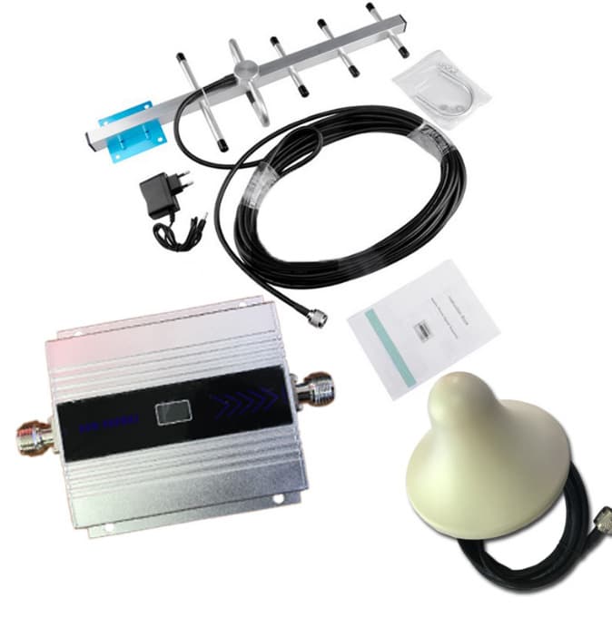 Mini GSM900MHz Signal Amplifier 2G 3G 4G Mobile Phone Signal Booster Receiver Five-Unit Set