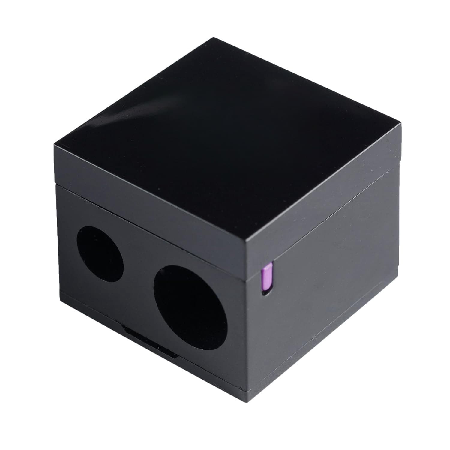 TAIHAO Tattoo Eyebrow Pencil Knife Eyeliner Makeup Pencil Sharpener Size Double Hole Design Pencil Sharpener Tool Eyebrow Pen Planer