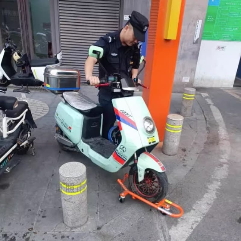 Electric Vehicle Puncture Tool Motorcycle Moving Stand Property Relocation Universal Wheel Frame Electric Motor Portable Booster