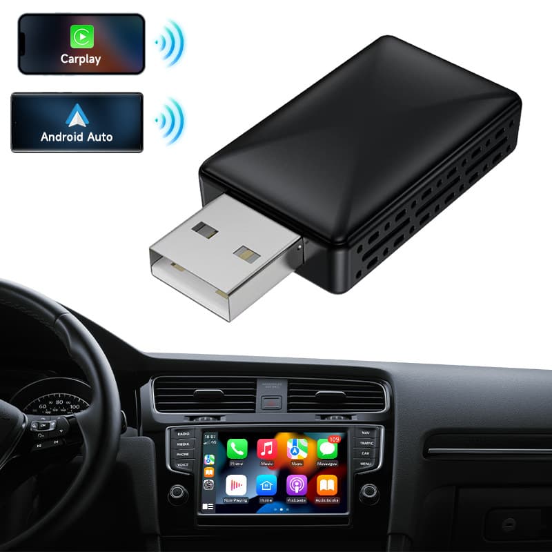 New wireless CarPlay screen projector for Android Auto