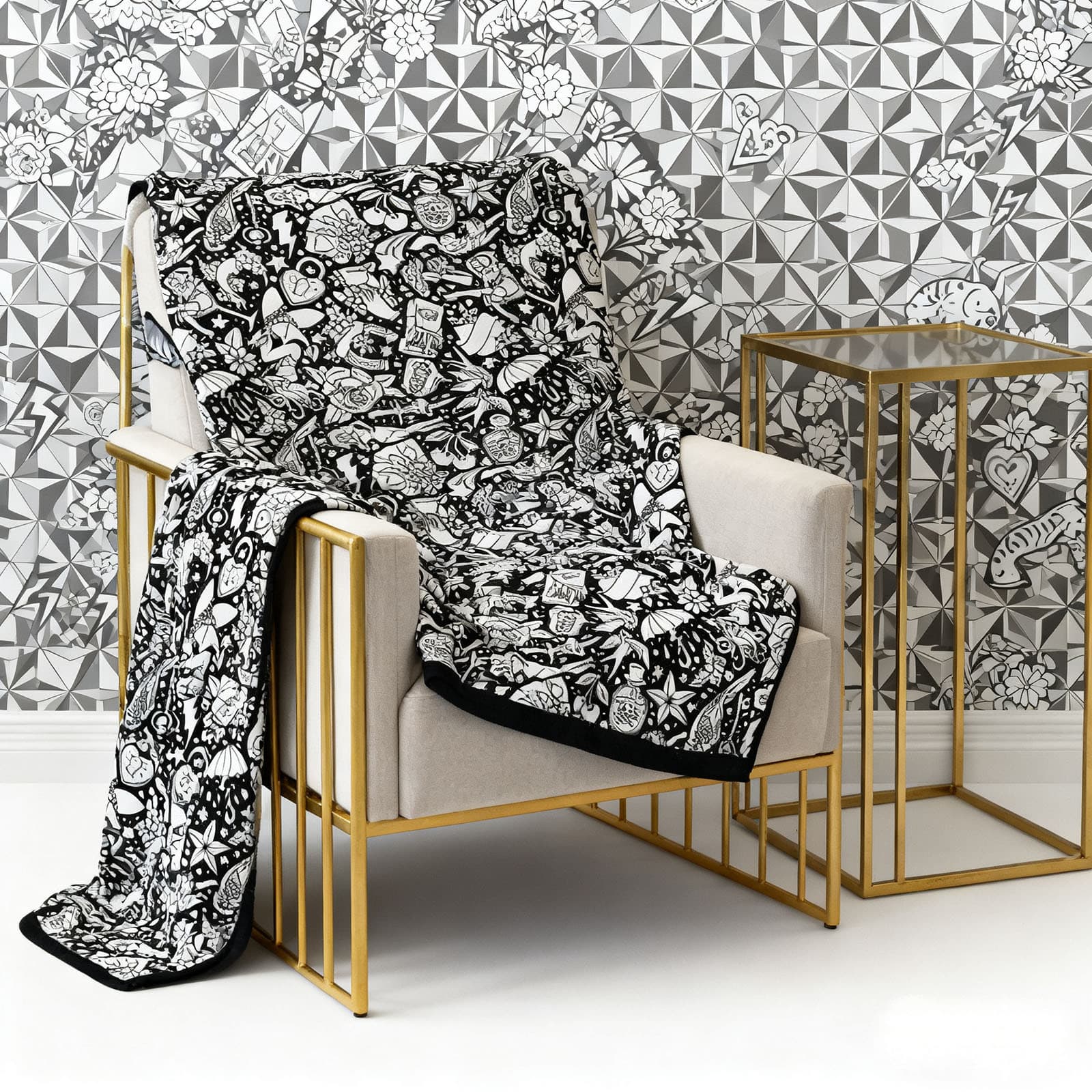 Cross-border new product DIY Coloring Blanket