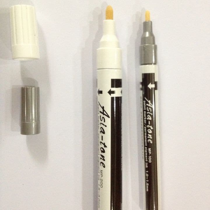 Paint Pen Alcohol-Resistant and High-Temperature Non-Refundable Paint Pen Industrial Marker Pen MP-200