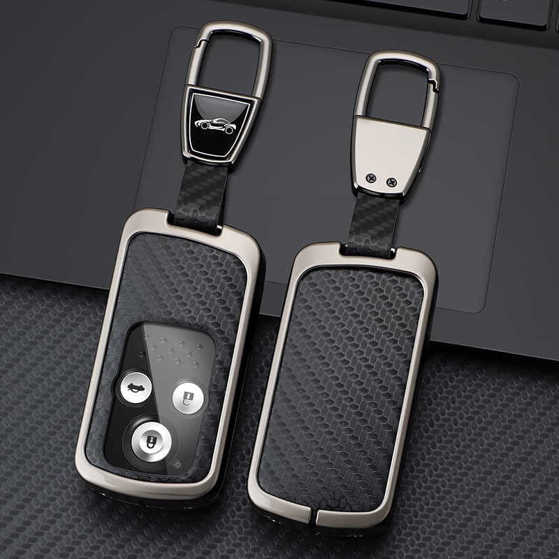 Key Case for 2012/2013 8th Gen CRV, 2015 9th Gen Accord Remote Cover, Crosstour Key Shell Buckle