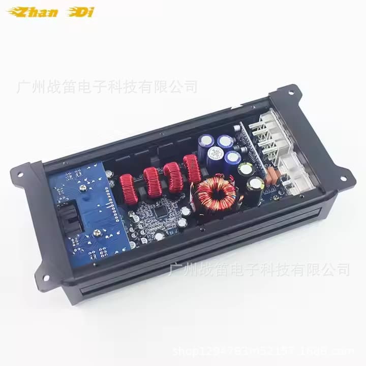 Manufacturer Wholesale Audio Amplifier Class D High Power 4*100W 4-Way 4-Channel Car Amplifier