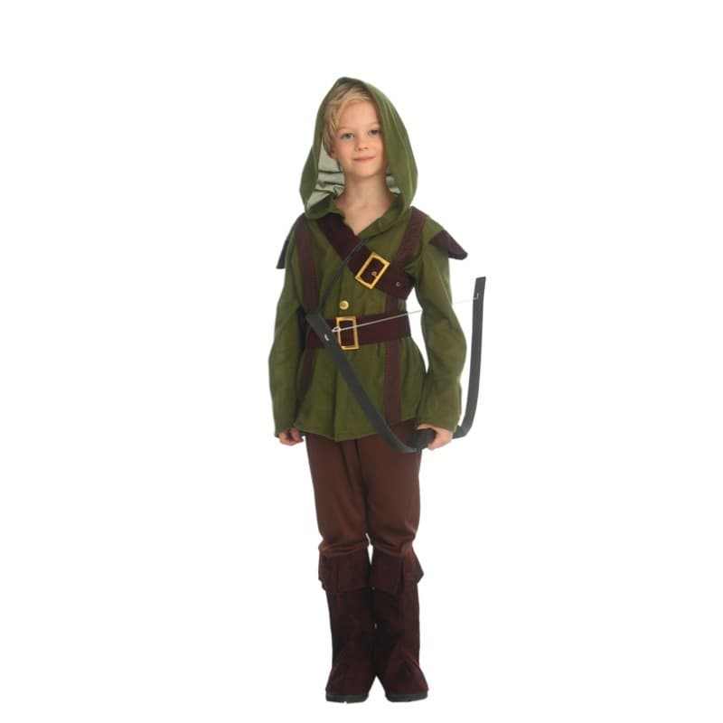 Halloween Green Wild Goose Chase Boy Scout Costume Cos Children Hunter Performance Green Wild Goose Chase Little Boy