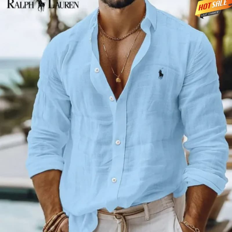 2025 European and American Amazon New 3D Printed Men's Long-Sleeved Shirts Hot Wholesale Casual Versatile